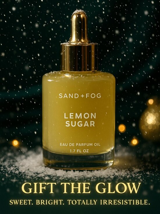 Sand + Fog Lemon Sugar Parfum Oil, The Fresh Drop Of The Season - Picture 5 of 5